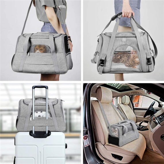 Daymira Breathable Pet Carriers, Dog & Cat Travel Handbag.