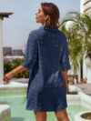 Bathing Suit Shirt Cover Up Dress Swiss Dot For Beach Swim Daymira™