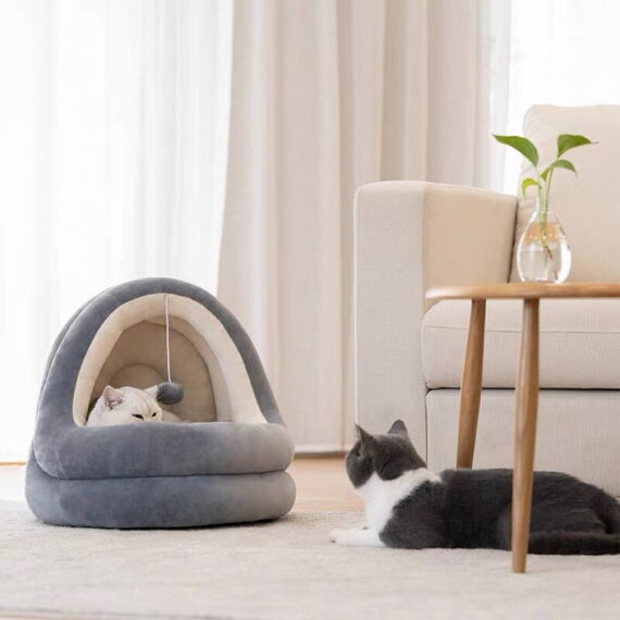 Daymira Cozy Dog & Cat Bed Home, Cute Cave For Pet