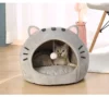 Daymira Cute Dog & Cat House Indoor, Luxury Cat Bed Cave Cozy Soft