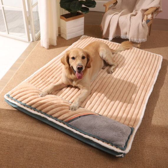 Daymira Dog & Cat Crate Bed Mat, Anti Slip Cushion, Washable