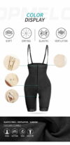 Daymira Comfort Full Body Shaper Tummy Control with Middle Zipper