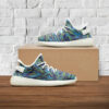 Funny Green Icons YZY Shoes