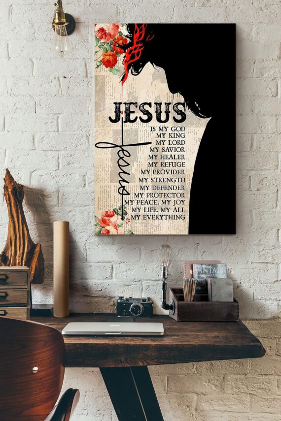 Christian Jesus Is My Everything Poster