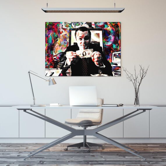 Wolf of Wall Street Canvas Art Canvas Wall Art - Daymira Store