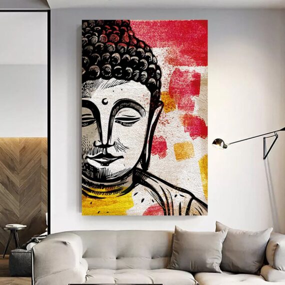 Buddha Mind Canvas Wall Art - Daymira Store