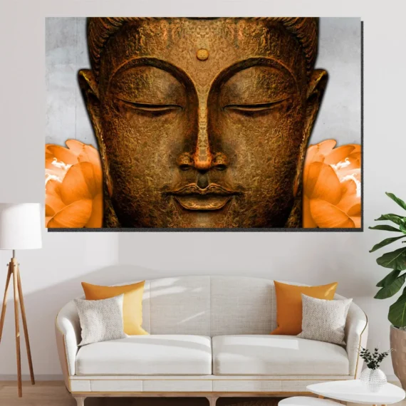 Moksha Buddha Wall Art Canvas – Daymira store – Daymira™ Wear For ...