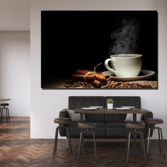 Coffee Addiction Wall Art Canvas - Daymira store