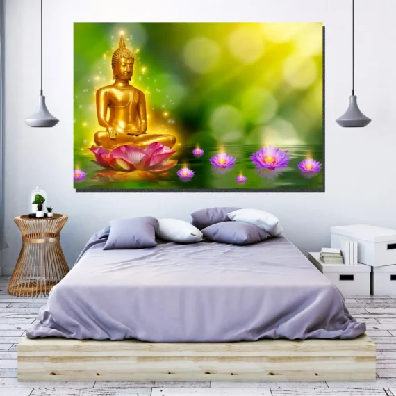 Zen Buddha Wall Art Canvas - Daymira store