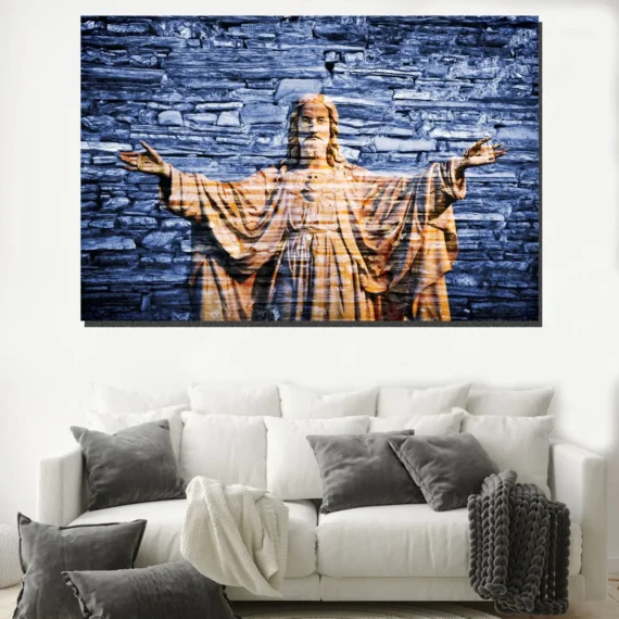 Christ The King Wall Art Canvas - Daymira store