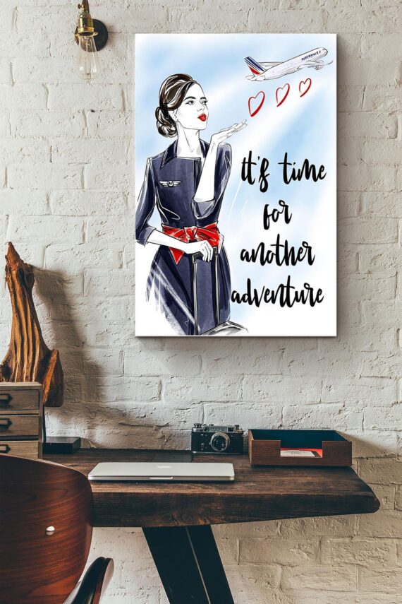 Flight Attendant Another Adventure Poster Daymira™ Wear For Everyday