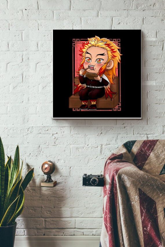 Rengoku Bento Poster Square Wall Art Decor Poster