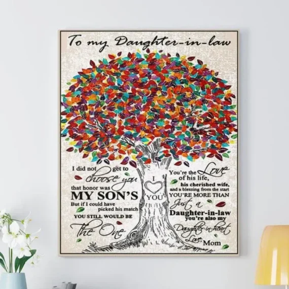 Daughter-In-Law, Tree Of Life Matte Canvas