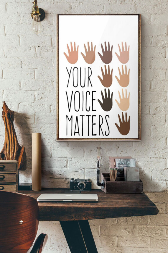 Your Voice Matters Poster