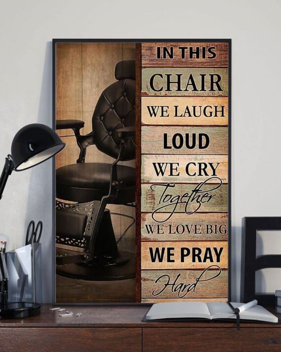 In This Chair We Laugh Loud We Cry Together Vertical Wall Art