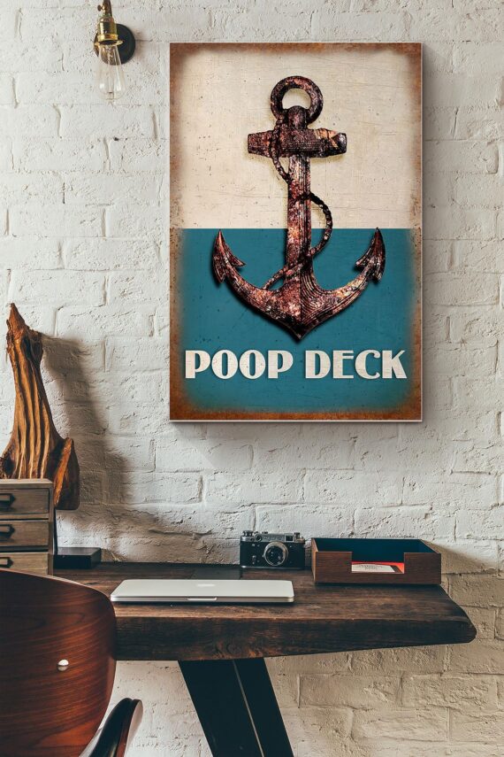 Sailor Poop Deck Poster