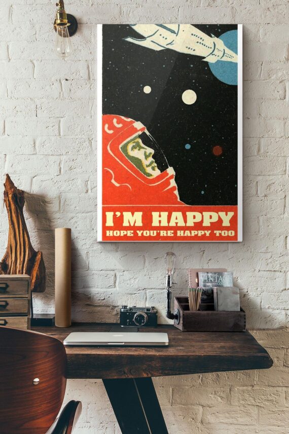 David Bowie I'm Happy Hope You're Happy Too Poster