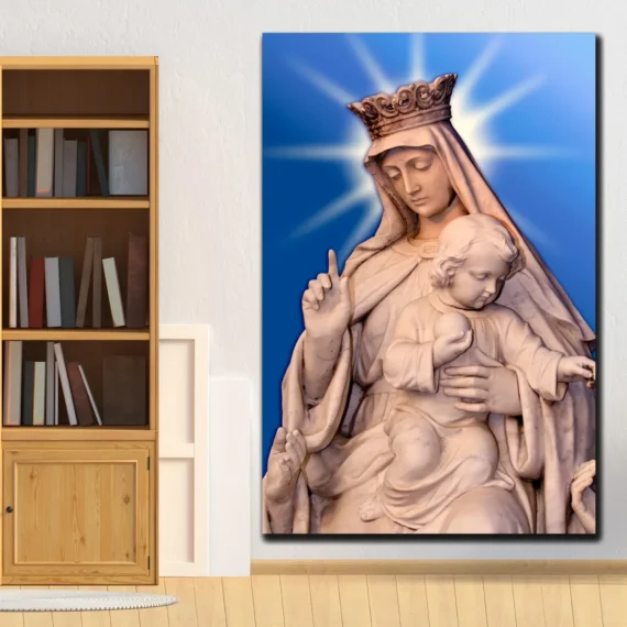 Mary Holy Mother of God Wall Art Canvas - Daymira store