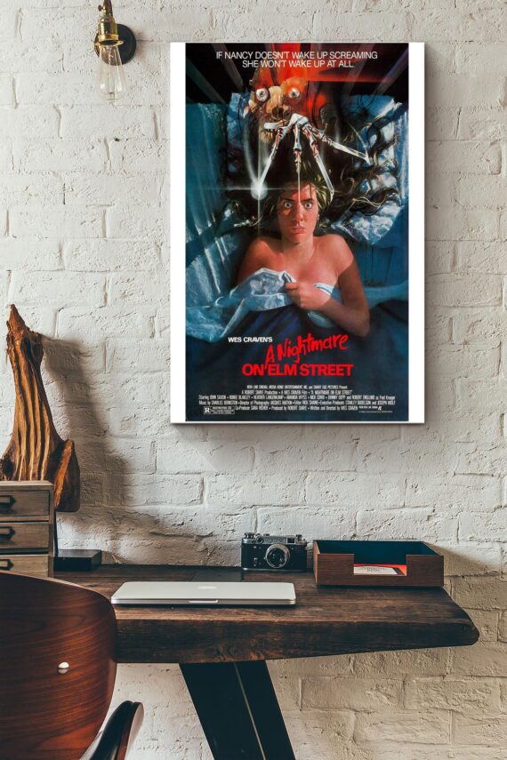 Wes Craven A Nightmare On Elm Street Scary Poster – Daymira™ Wear For ...