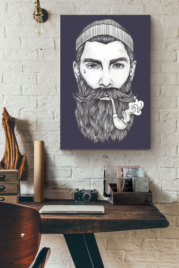 Beards Smoke Poster