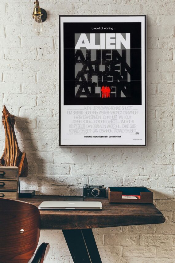 Original Alien Movie Poster Wall Art Poster