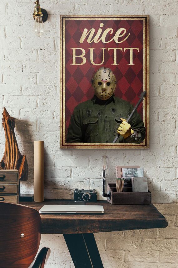 Jason Voorhees Nice Butt Poster