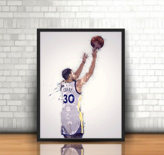 Stephen Curry Wall Art Canvas Home Decor – Daymira Store – Daymira ...