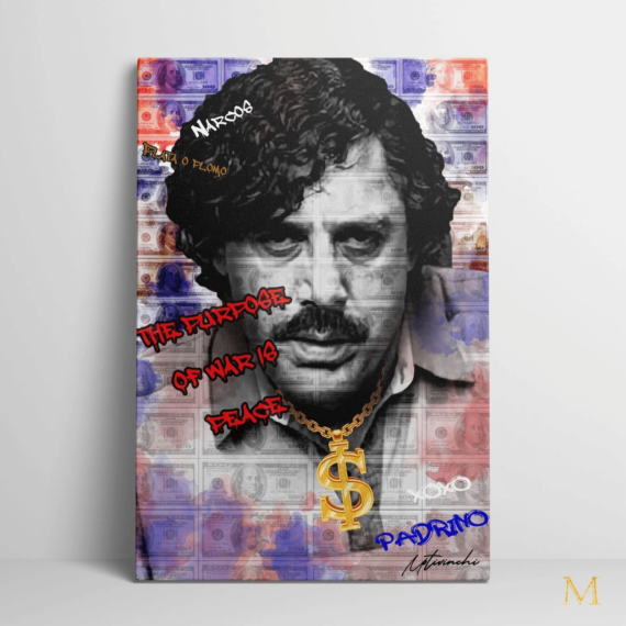 Pablo Escobar Art Canvas Wall Art Home Decor Daymira™ Wear For Everyday Pleasant