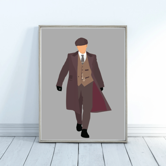 Peaky Blinders Thomas Shelby Poster - Peaky Blinders Gifts - Peaky Blinders Print - Peaky Blinders Poster - Tommy Shelby