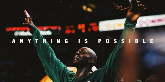 NBA - Anything Is Possible - Kevin Garnett Canvas/Poster Wall Art Decor