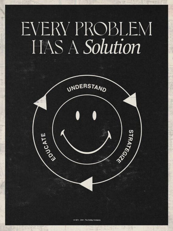 Every Problem Has A Solution Canvas/Poster Wall Art Decor