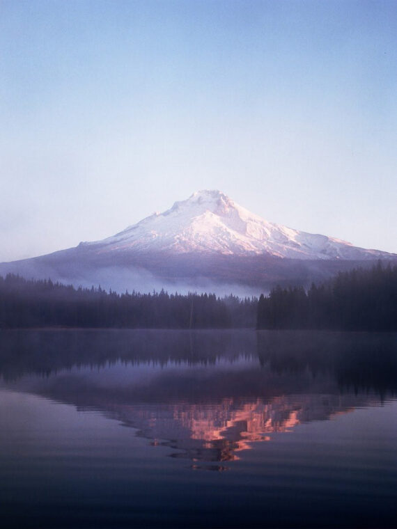 Sunrise at Mt.Hood Canvas/Poster Wall Art Decor
