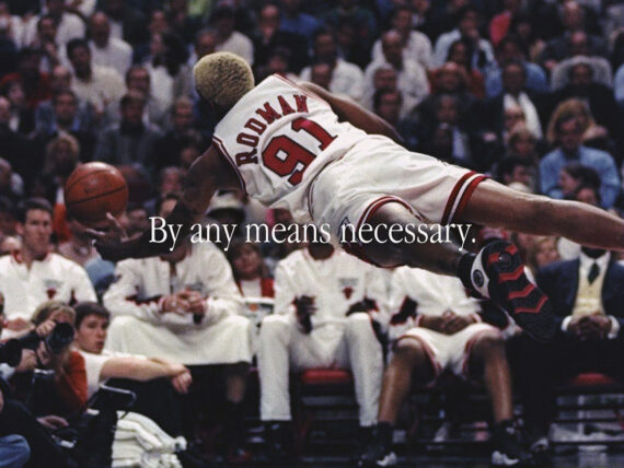 NBA - By Any Means - Dennis Rodman Canvas/Poster Wall Art Decor