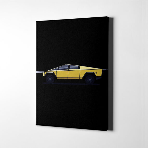 Tesla Cybertruck Canvas/Poster Wall Art Decor