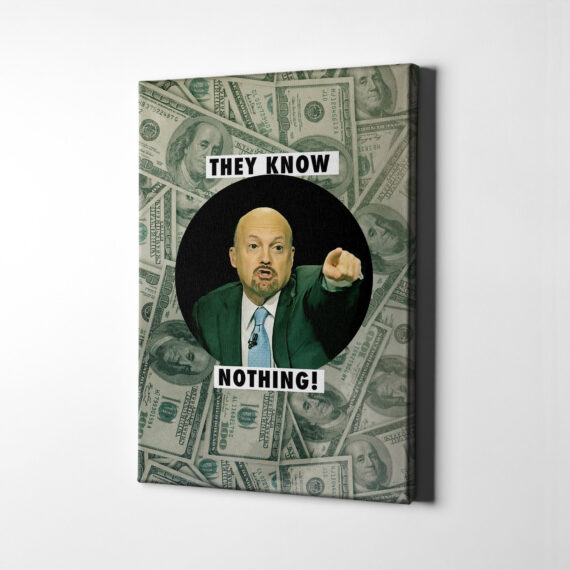 Jim Cramer Canvas/Poster Wall Art Decor