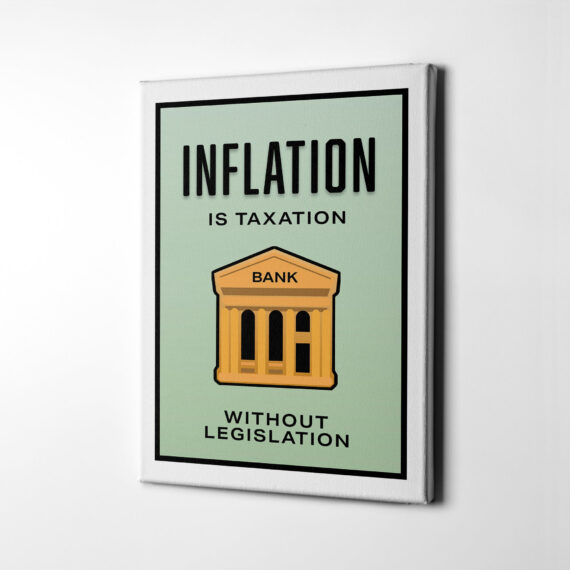 Inflation Canvas/Poster Wall Art Decor