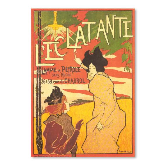 L Eclatante Poster by Found Image Press Canvas/Poster Wall Art Decor