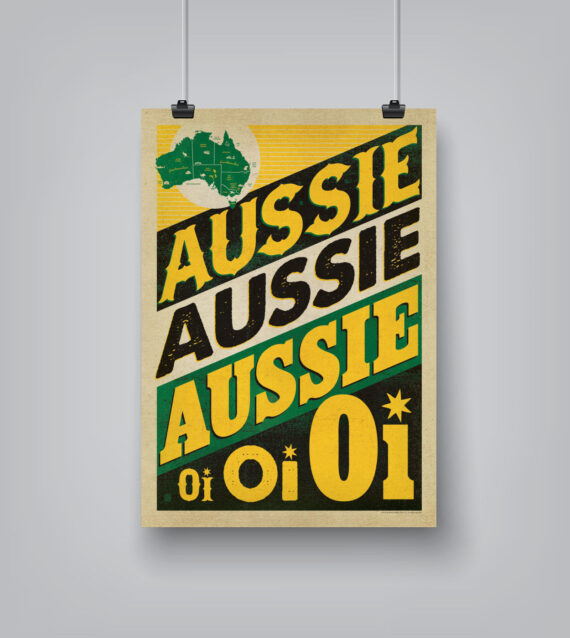 Aussie Aussie by Anderson Design Group - Canvas/Poster Wall Art Decor