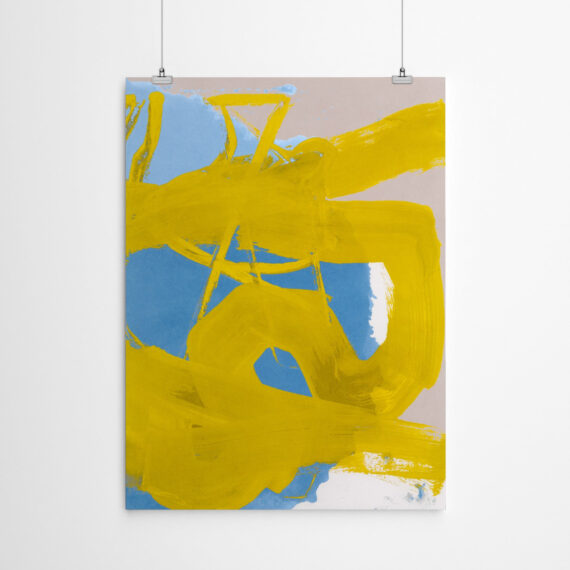 Yellow Aura by Cartissi - Canvas/Poster Wall Art Decor