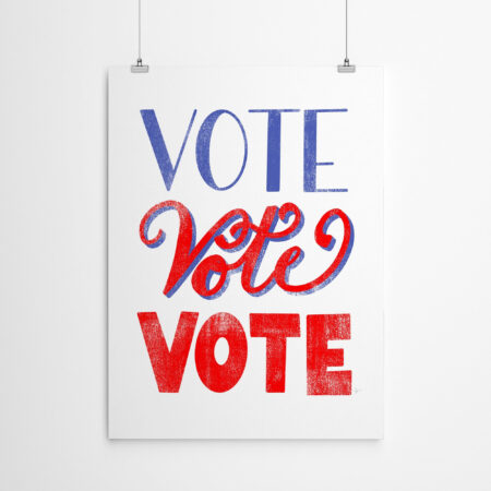 Vote by Lyman Creative Co - Poster
