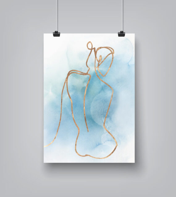 Figurative I by PI Creative Art - Canvas/Poster Wall Art Decor