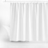 Night Background With White Polar Bears Shower Curtain