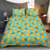 Super Cute Tropical Palm Leaf Banana Bedding Set