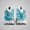 Ocean Wave Tide Basketball White Sole Shoes