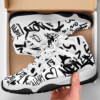 Slogans graffiti background Basketball J11 Shoes