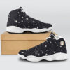 Space Planets Comets Basketball White Sole Shoes