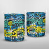 Hand Drawn Pattern Monsters Boys Slogans Laundry Basket