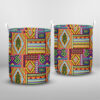 America Latin seamless background with mexican Laundry Basket