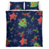 Merry Christmas Made With Outstanding Handmade Decorations Bedding Set