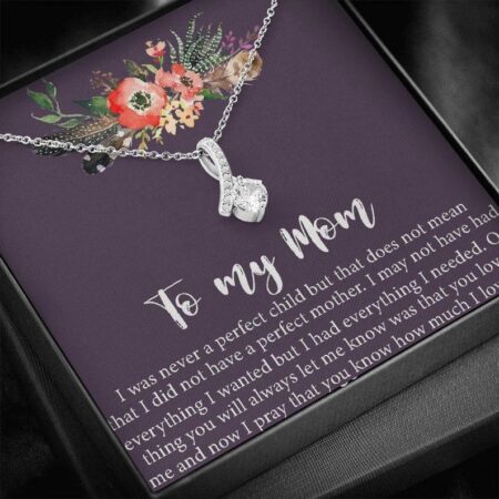 Mom Necklace Mother Necklace Mom Alluring Beauty Necklace Mother's Day Gift, Mother's Day Necklace